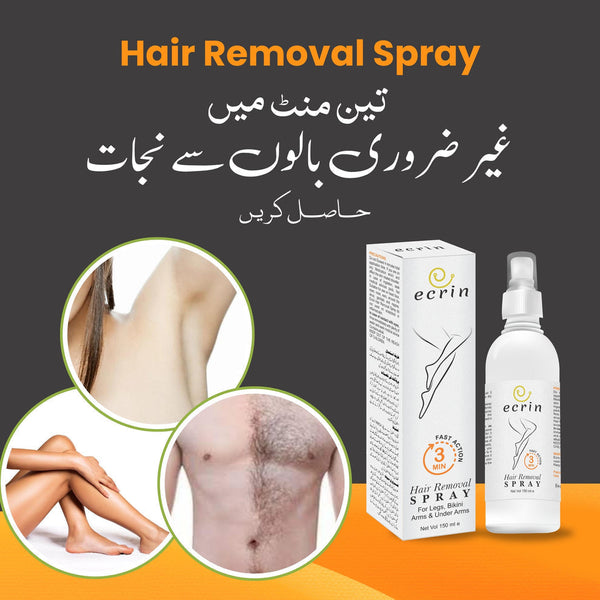Ecrin hair removal spray