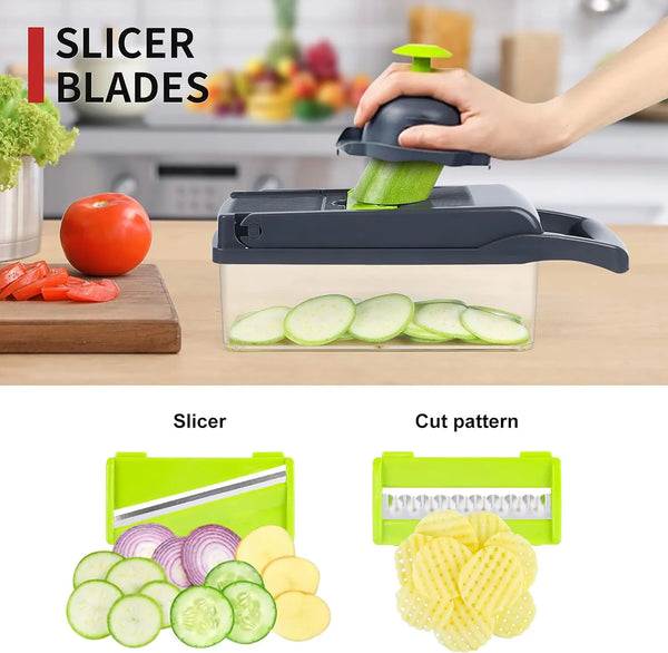 22 in 1 Multifunctional Vegetables Slicer Cutter