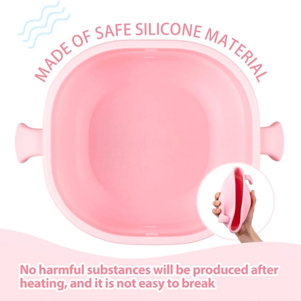 Professional Portable Silicone Wax Warmer Wax Beans Warmer Hair Removal Machine Foldable Wax Heater Sterilizer Wax Melting Pot