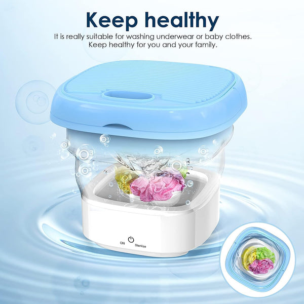 Semi-automatic Mini Folding Washing Machine with Dryer Good Quality
