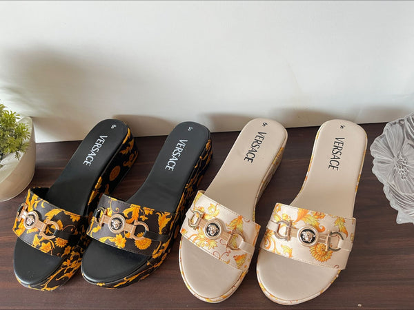 Versace wedges