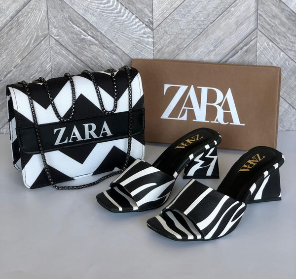 Branded heels & bag Combo Set