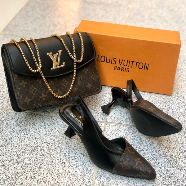 Branded heels & bag Combo Set