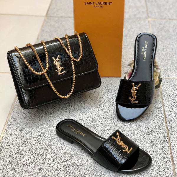 Branded heels & bag Combo Set
