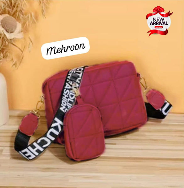 💕Cross Body Bag with Coin Pouch For Girls 💕