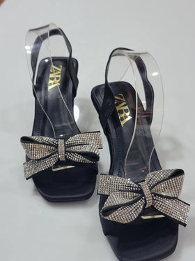 Zara transparent heel 👠