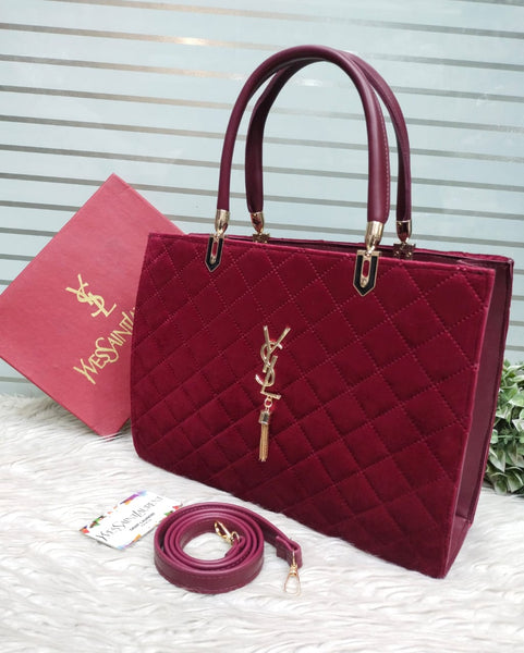💖 YSL velvet Handbags For Womens💖