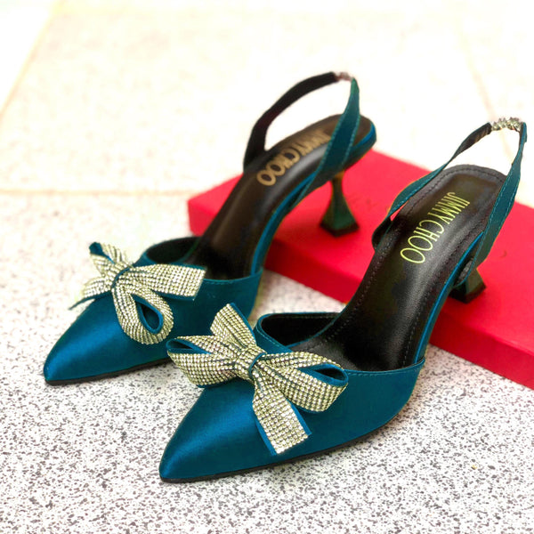 JIMMY CHOO HEELS WITH WITH BOW