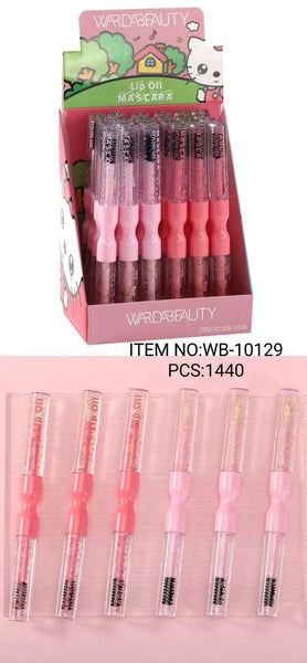 Warda Beauty 2 in 1 Transparent Gel Mascara &Lip Oil