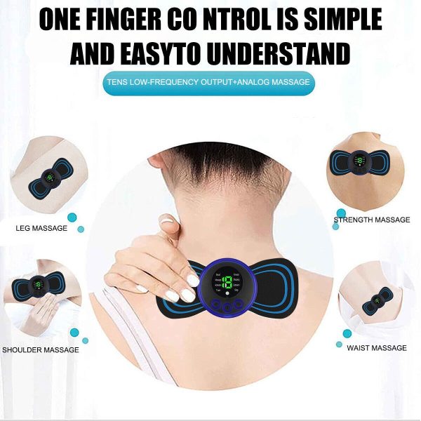 Ems Mini Body Massage Patch For Muscle Pain Relief
