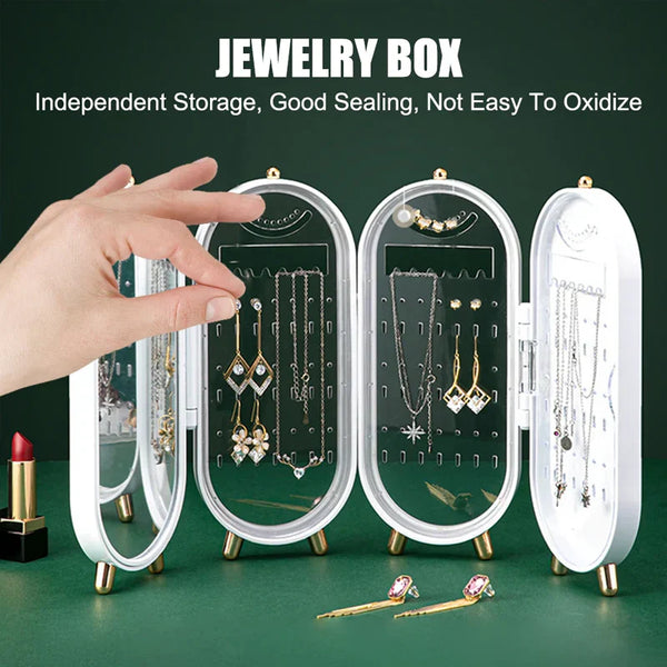 Screen Folding Jewelry Organizer
