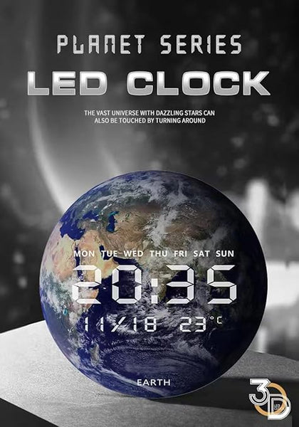 Jiugong - LED Planet Electronic Clock ©
