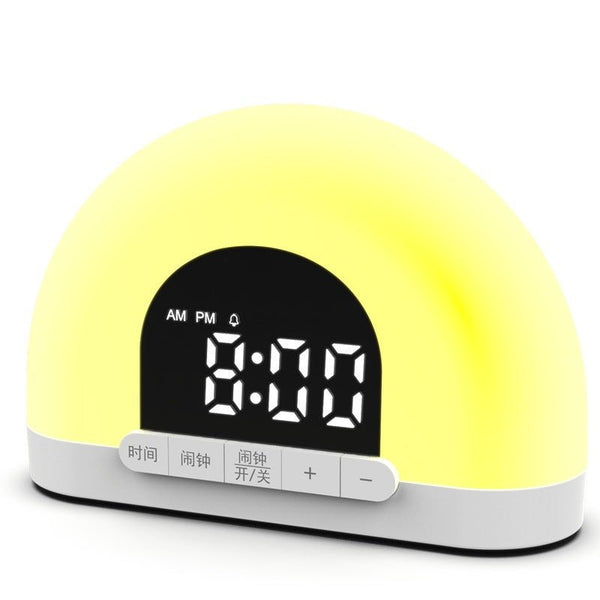Simulated Electronic Alarm Clock Lamp